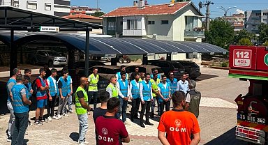 Aliağa Ülkü Ocakları'na uygulamalı orman yangınları eğitimi