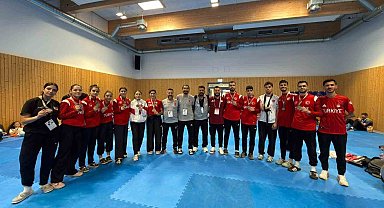 Almanya'da milli taekwondocular zirvede