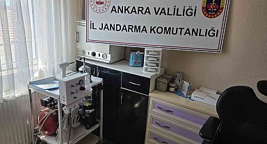 Ankara'da sahte diş doktoruna operasyon