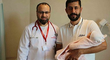 Anne karnında yaşama şansı düşük denilen bebek, Diyarbakır'da sağlığına kavuştu