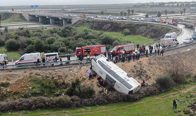 Antalya'da 10 kişinin hayatını kaybettiği otobüs kazasında bilirkişi sürücüyü kusurlu buldu