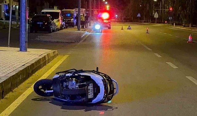 Antalya'da motosiklet kazası: 1 ölü, 1 ağır yaralı