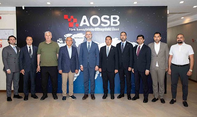 AOSB Yönetimi, Ukrayna heyetiyle işbirliği ve yatırımı görüştü