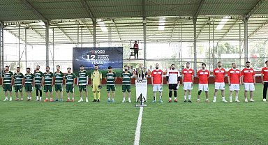 AOSB'de futbol şöleni finalle taçlandı