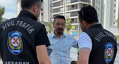 Aracına sahte plaka taktı, yakalanınca "işimiz acildi" dedi
