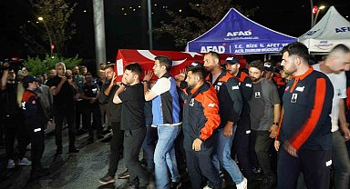Arama-Kurtarma çalışmalarında hayatını kaybeden AFAD personeli için Rize'de tören düzenlendi