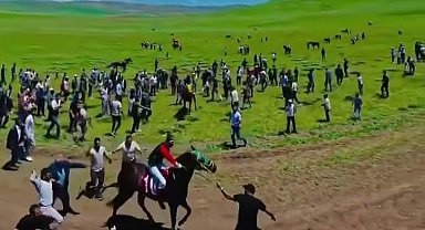 At yarışındaki görüntüler harekete geçirdi: Ata uygunsuz müdahaleye soruşturma