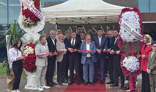 Ata-San Otomotiv yeni hizmet binası protokolün katılımıyla açıldı