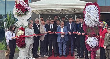 Ata-San Otomotiv yeni hizmet binası protokolün katılımıyla açıldı