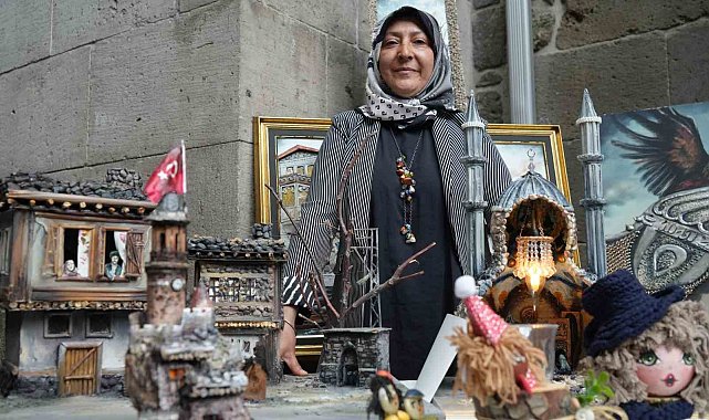 Atıkları sanata dönüştürüyor: Onun gözünde hiçbir şey 'çöp' değil