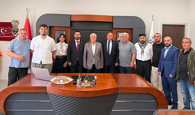 Avrupa Demokratlar Birliği heyetinden Çermik temasları