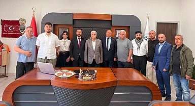 Avrupa Demokratlar Birliği heyetinden Çermik temasları