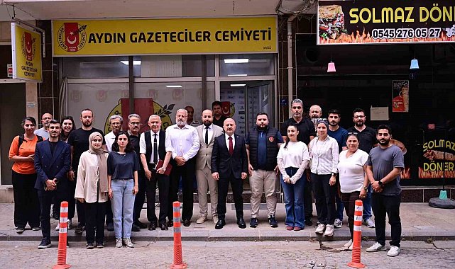 Aydın basınıyla bir araya gelen Vali Varol: "Basını önemli bir paydaş olarak görüyoruz"