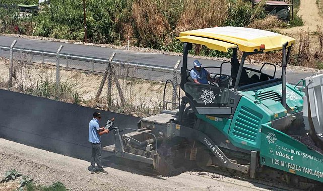 Aydın Büyükşehir Belediyesi, Şehir Hastanesi yolunda çalışmalarını sürdürüyor