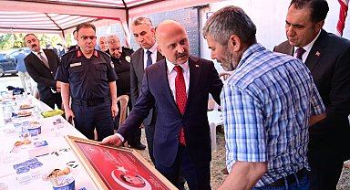 Aydın Valisi Varol'dan şehit polis Tayfun Baş'ın ailesine taziye ziyareti