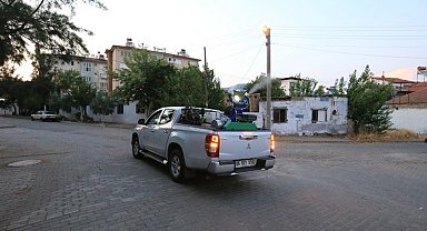 Aydın'da ilaçlama çalışmaları başladı