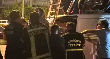 Aydın'da trafik kazası: 2 yaralı
