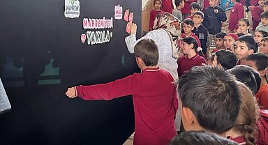 Aydıntepe'de öğrenciler değerler eğitimi etkinliklerinde buluştu