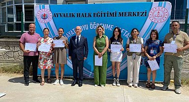 Ayvalık'ta emek ve azmin buluştuğu AHEM sergisine yoğun ilgi