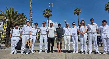Ayvalıklı deniz öğrencileri Avrupa'da staj yaptı