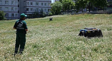 Bağbot ile çim biçmek artık çok kolay