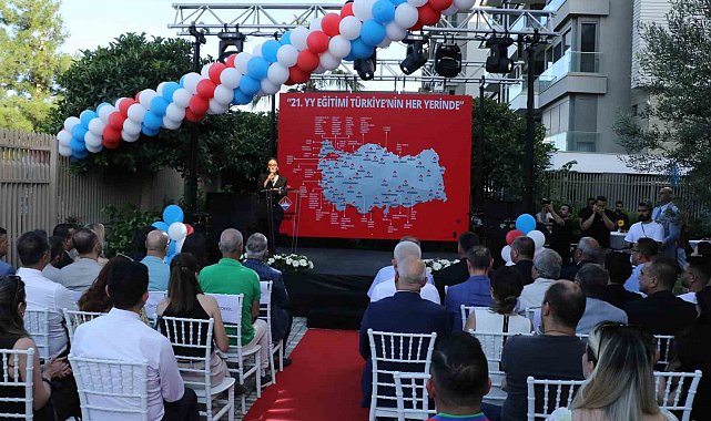 Bahçeşehir Koleji'nin Uncalı Anaokulu Antalya'da açıldı
