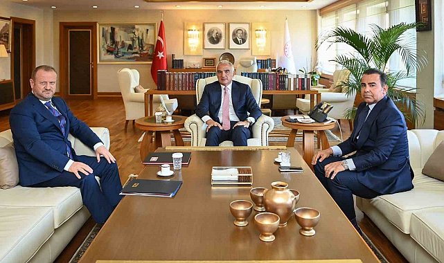 Bakan Ersoy, RTÜK Başkanı Daniş'ten yayıncılık alanındaki gelişmeler hakkında bilgi aldı