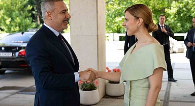 Bakan Fidan, Bulgar mevkidaşı Petrova-Chamova ile görüştü