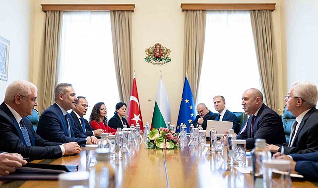 Bakan Fidan, Bulgaristan Başbakanı Radev tarafından kabul edildi