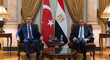 Bakan Fidan, Mısırlı mevkidaşı Abdelatty ile görüştü