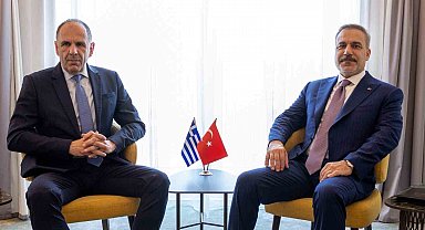 Bakan Fidan, Yunan mevkidaşı Gerapetritis ile görüştü