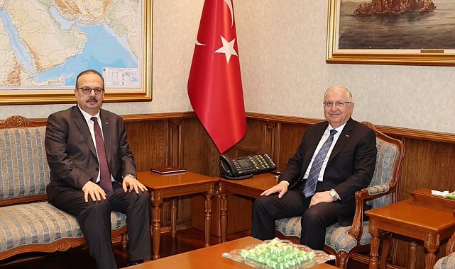 Bakan Güler, Ankara Valisi Canbolat'ı kabul etti