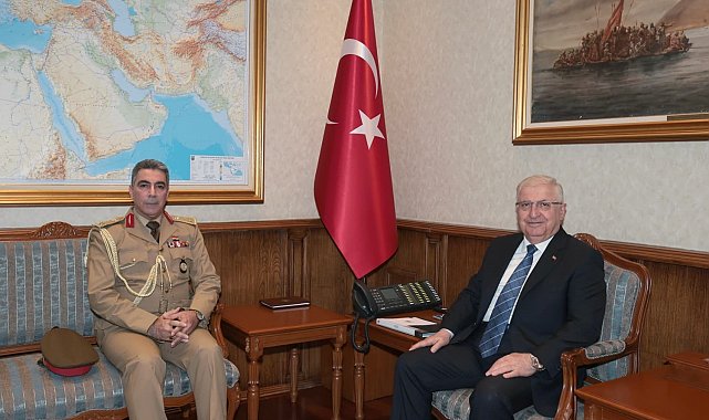 Bakan Güler, Irak'ın Ankara Askerî Ataşesi'ni kabul etti