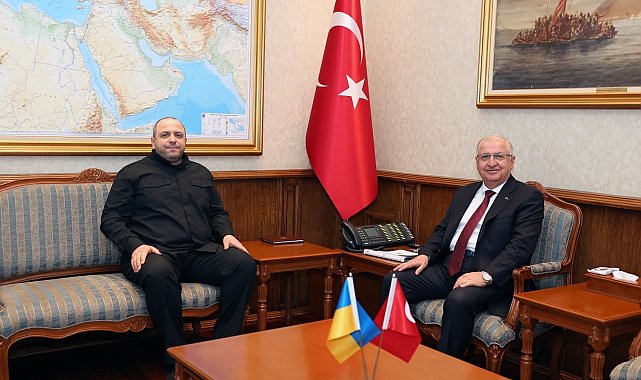 Bakan Güler, Ukrayna Milli Güvenlik ve Savunma Konseyi Sekreteri Umerov ile bir araya geldi