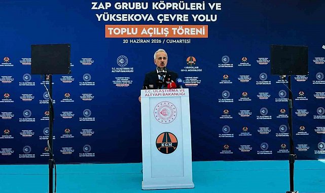 Bakan Uraloğlu: "Bir zamanlar 'girilmez' denilen vadilerde şimdi tüneller açılıyor, köprüler yükseliyor"