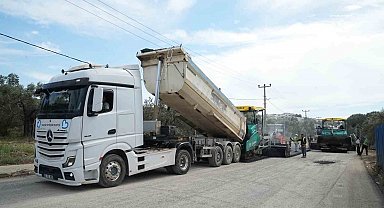 Balıkesir'in dört bir yanında yollara Büyükşehir dokunuşu