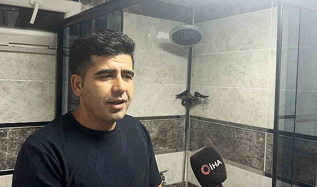 Banyoyu yuva yaptılar: Kırlangıçlar 7 yıldır evin misafiri