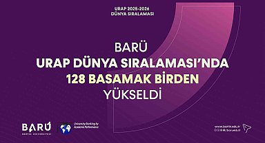 BARÜ URAP Dünya Sıralaması'nda 128 basamak birden yükseldi