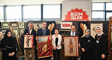 BAŞ-MEK'te emek ve üretim sergilendi