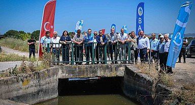 Başkan Akın'dan Pamukçu-Aslıhantepecik Ovasına can suyu