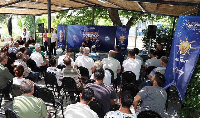 Başkan Arıkan, vatandaşların sorularını yanıtladı