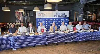 Başkan Arslan Bozdoğan'da üyeleri ile görüştü