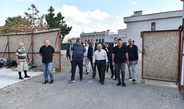 Başkan Büyükkılıç, Tarihi Kayseri Mahallesi'nde 3. etap çalışmalarını yerinde inceledi