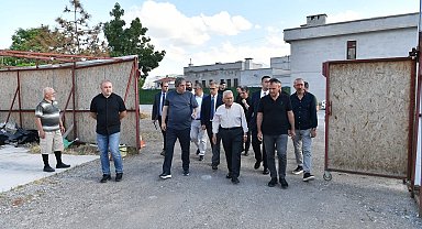 Başkan Büyükkılıç, Tarihi Kayseri Mahallesi'nde 3. etap çalışmalarını yerinde inceledi