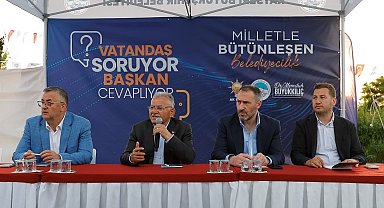 Başkan Büyükkılıç'tan halkla akşam buluşması