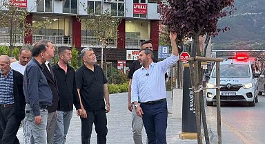 Başkan Çetinkaya tamamlanan çalışmaları inceledi