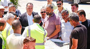 Başkan Dutlulu Akgedik TOKİ 2. Etap'ta altyapı çalışmalarını inceledi