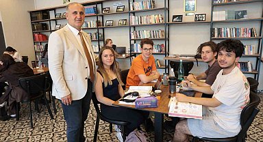 Başkan Kaya'dan YKS öncesi öğrencilere moral ziyareti