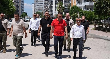 Başkan Kozay, Güzelyalı'da vatandaşlarla buluştu