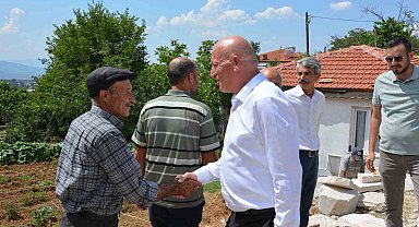 Başkan Kumral mahallelerde süren çalışmaları yerinde inceledi